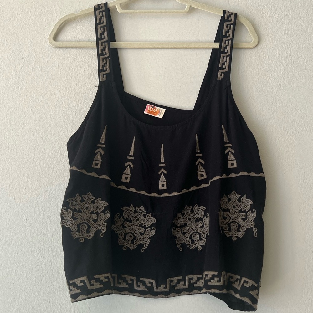 Umbrale Printed Crop Blouse